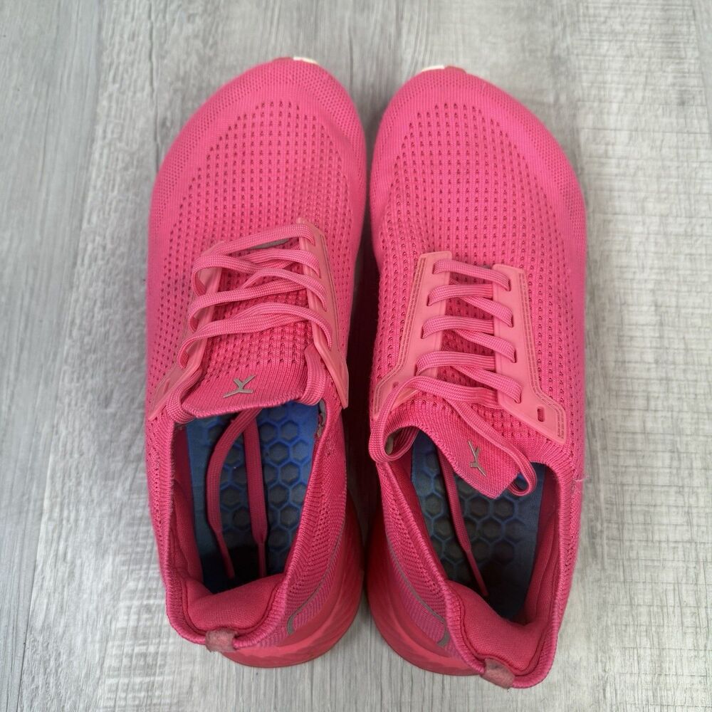 Flux Footwear Adapt Runner Neon Pink Womens 10 Athletic Knit Shoes Sneakers A - Picture 6 of 10